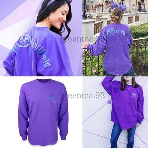 NEW Walt Disney World 2019 Purple Potion Spirit Jersey Sweater Shirt Sz L